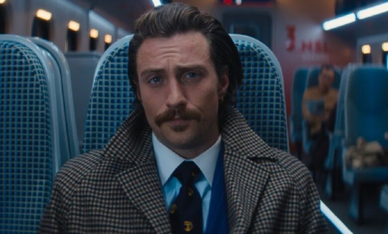 Aaron Taylor-Johnson as Tangerine in Bullet Train