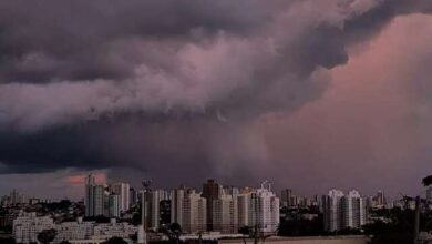MS tem alerta de queda brusca de temperatura para segunda-feira