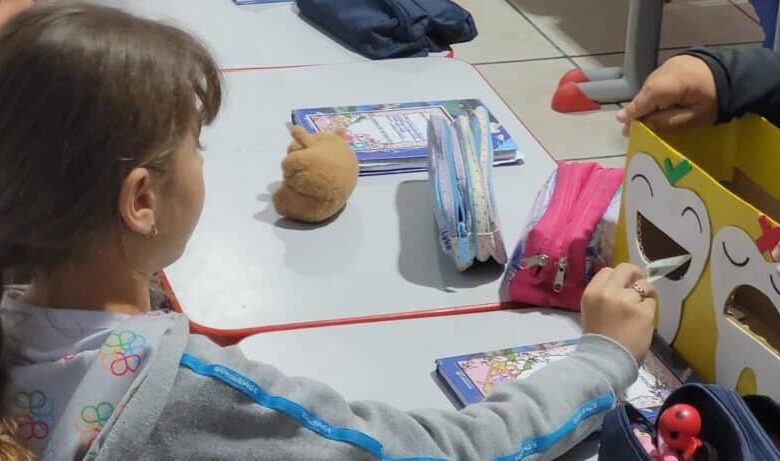 CURSO “SAÚDE COM AGENTE” PROMOVE ATIVIDADE EDUCATIVA NA ESCOLA PEQUENO PRÍNCIPE – Prefeitura de Bombinhas