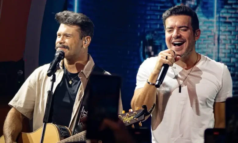 Marcos & Belutti se apresentando em show