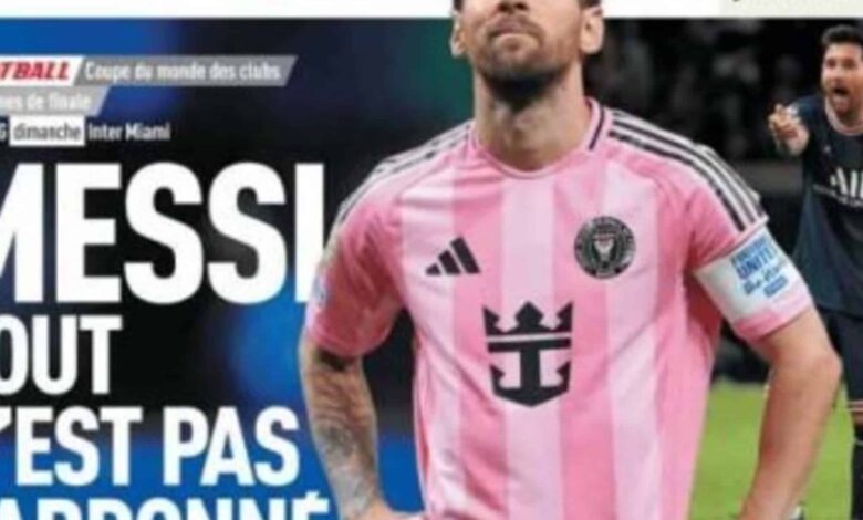 un enviado de L'Equipe habló de la tapa de la polémica y vaticina qué hara Leo si convierte un gol