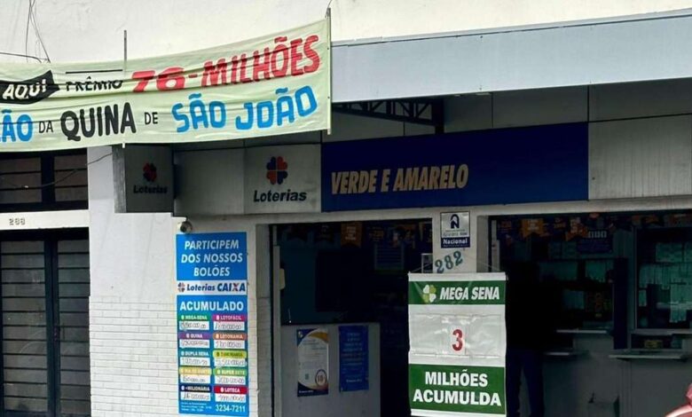 Idoso de 84 anos reclamou com atendente após ganhar R$ 4,3 milhões na Quina de São João: 'Veio um pouco tarde'