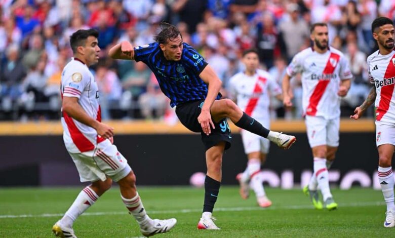 Inter-River Plate 2-0 gol di Pio Esposito e Bastoni