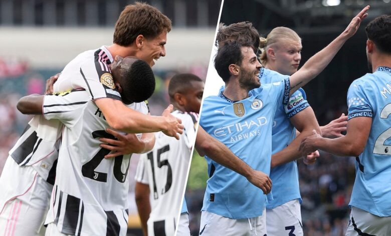 Con Nico González de titular, Juventus y Manchester City protagonizarán el plato fuerte de la jornada en el Mundial de Clubes