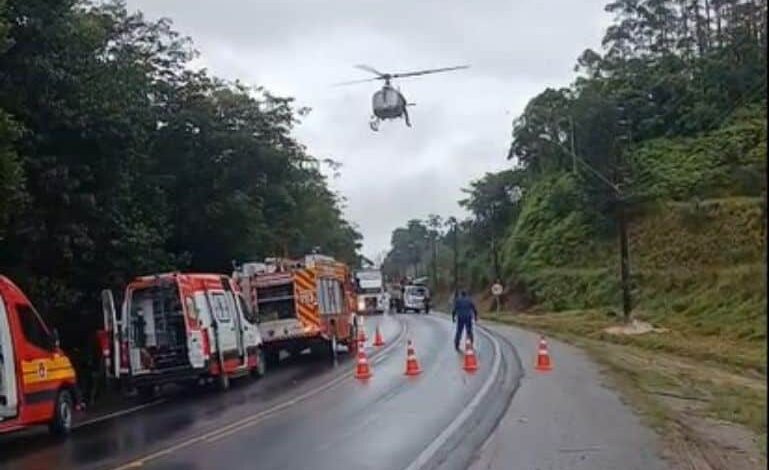 Motociclista tem perna amputada após grave acidente na Rod. Ivo Silveira, em Brusque – Araguaia 104,5 FM