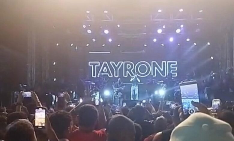Tayrone se apresenta em São Felipe durante festa de 145 anos da cidade