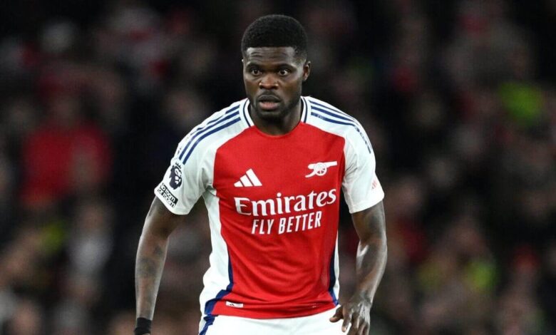 Thomas Partey to leave Arsenal at end of contract