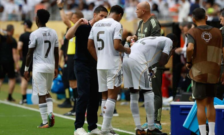 La imperdible gestión de Xabi Alonso con los tiempos muertos