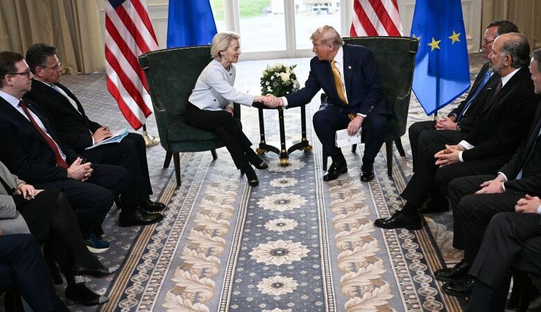 Trump’s EU deal averts disaster. But few are cheering