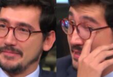 Apresentador se emociona ao se despedir na GloboNews e ganha elogios de Bonner
