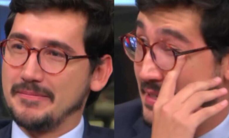 Apresentador se emociona ao se despedir na GloboNews e ganha elogios de Bonner