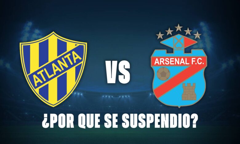 Atlanta vs Arsenal: ¿Por que se suspendió?