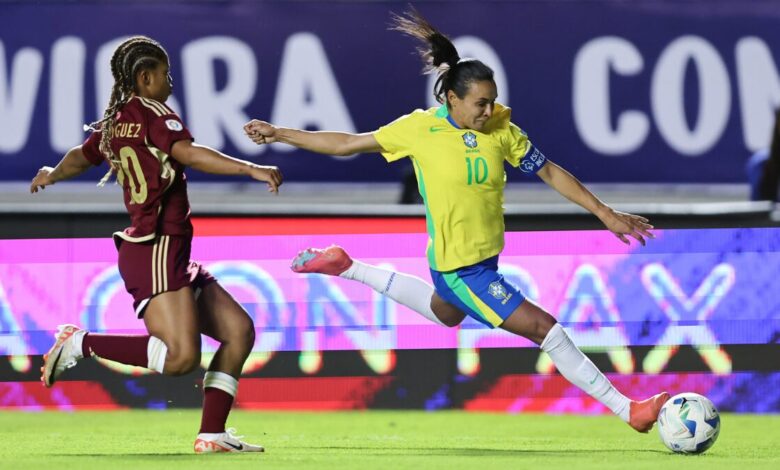 Brasil 2 x 0 Venezuela pela Copa América Feminina 2025