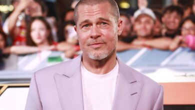 US actor Brad Pitt attends the photocall for the