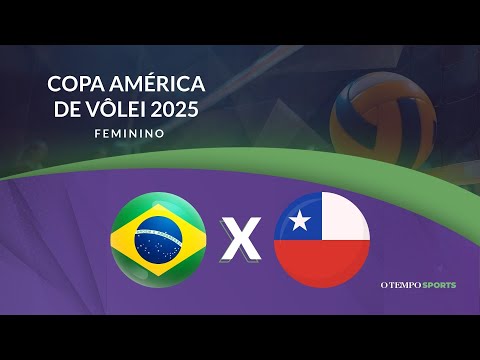 Brasil x Chile: Acompanhe Copa América de Vôlei Feminino