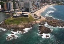 Cidade de Salvador, na Bahia