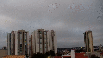 Campo Grande tem chuva e temperatura amena nessa segunda