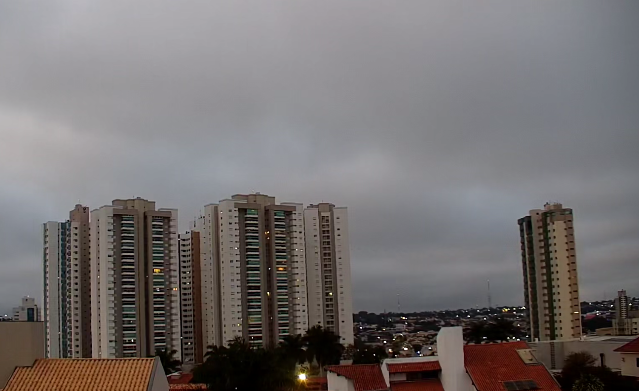 Campo Grande tem chuva e temperatura amena nessa segunda