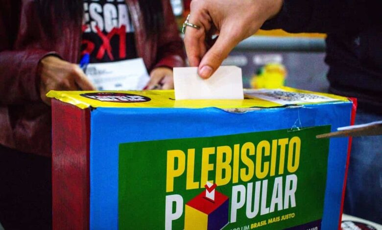 Plebiscito sobre escala 6x1 e isenção de IR começa coleta de votos no Rio de Janeiro; veja locais