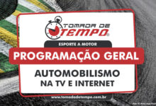 PROGRAMAÇÃO DA TV E INTERNET – Corridas transmitidas no final de semana – 04 a 06/07/2025