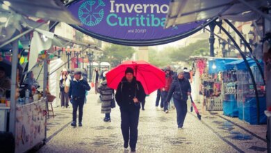 Curitiba ficou 83 horas abaixo de 10ºC e tem nova frente fria chegando