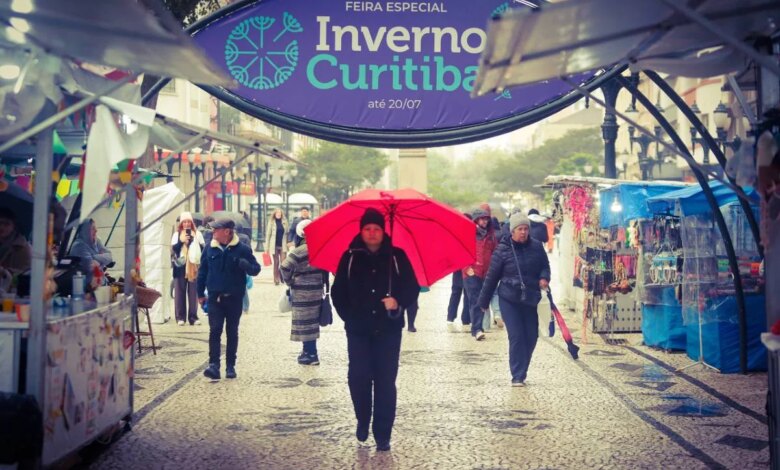 Curitiba ficou 83 horas abaixo de 10ºC e tem nova frente fria chegando