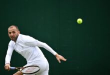 Dan Evans returns to Wimbledon’s Centre Court, a year on from sacrificing his career