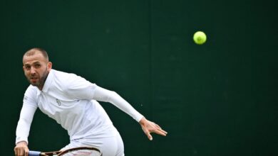 Dan Evans returns to Wimbledon’s Centre Court, a year on from sacrificing his career