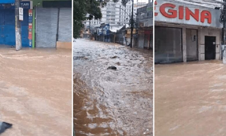 Defesa Civil emite alerta de temporal para RJ e SP