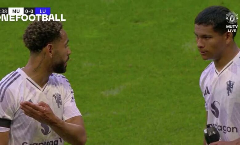 ¡Diego León con buenos números en su debut en Manchester United!