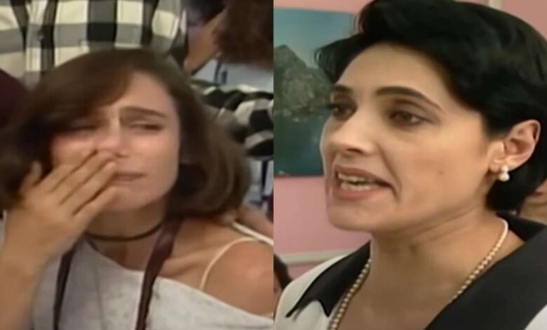 Diná surta após revelação e arma barraco com Lisa em 'A Viagem'
