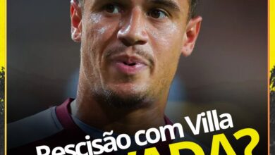 Dívida de 4 milhões de euros do Aston Villa com Philippe Coutinho estaria dificultando rescisão