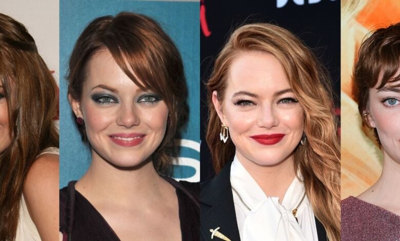 Emma Stone: veja fotos do antes e depois da atriz em 19 anos