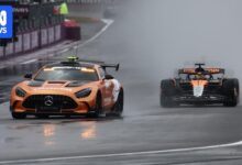 F1 live British Grand Prix: Oscar Piastri and Max Verstappen on the front row at Silverstone