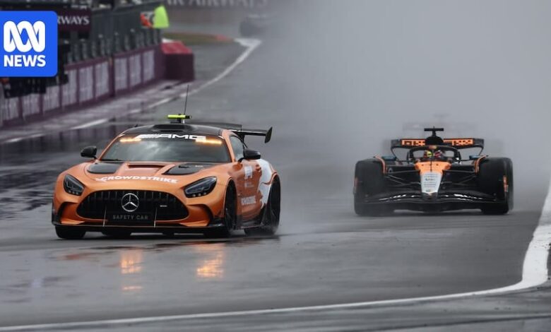 F1 live British Grand Prix: Oscar Piastri and Max Verstappen on the front row at Silverstone