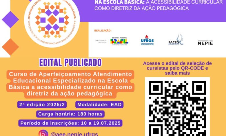 Faced promove curso de Atendimento Educacional Especializado na Escola Básica