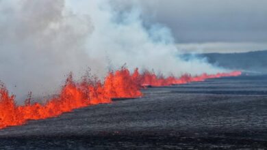 Fisura volcánica de 2 km se expande en Islandia: Impactantes videos