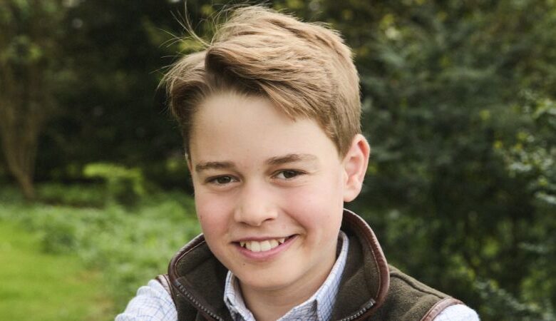 Prince George photo released for his 12th birthday