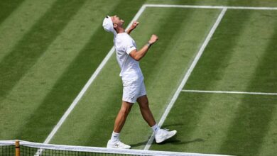 Fucsovics completes today the comeback he started yesterday against Monfils. Photo: Getty Images