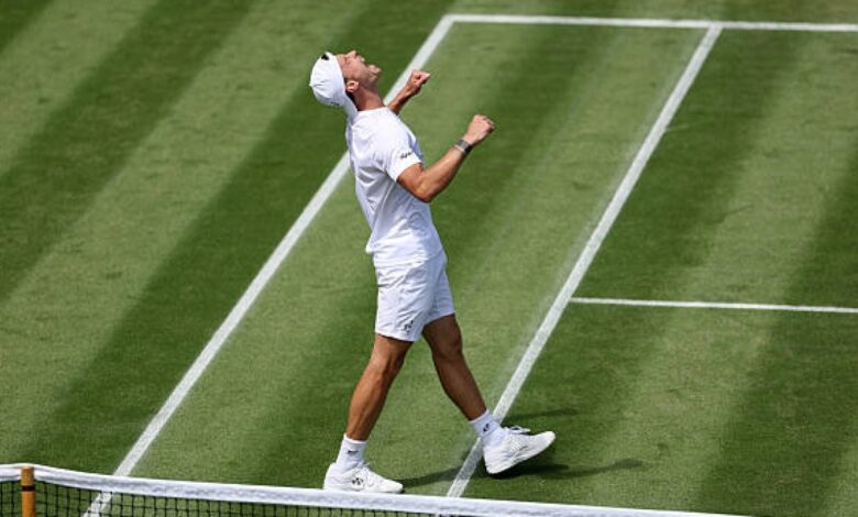 Fucsovics completes today the comeback he started yesterday against Monfils. Photo: Getty Images