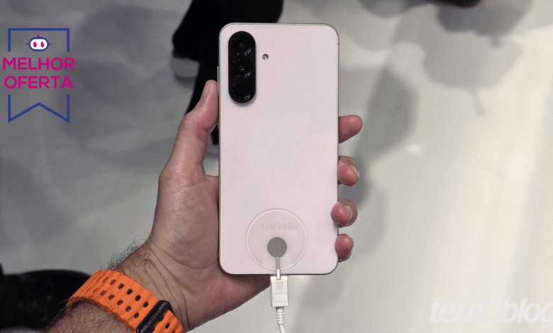 Galaxy A56 5G (256 GB) fica 41% mais barato com cupom no Mercado Livre • Tecnoblog