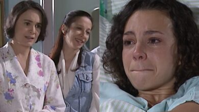 Helena lembra da profecia de Joyce depois que ela cai nas escadas e precisa passar por cesareana