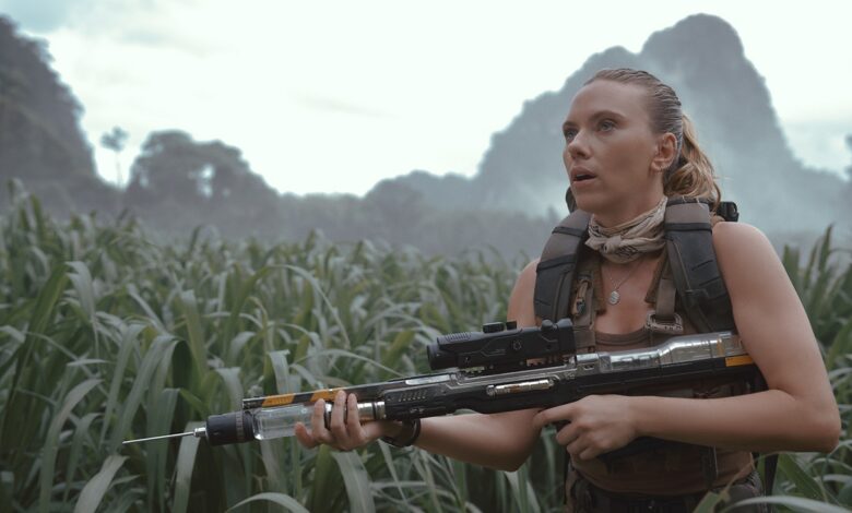 Scarlett Johansson as skilled covert operations expert Zora Bennett in Jurassic World Rebirth