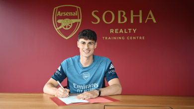 Kepa Arrizabalaga signs for Arsenal