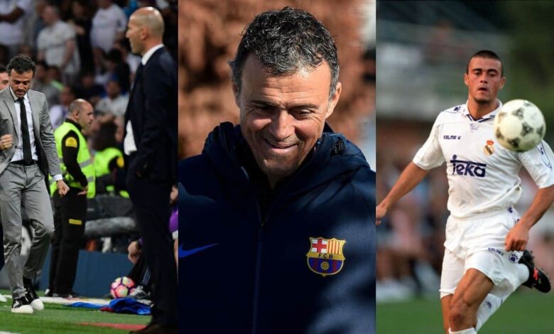 A conturbada relação que faz Luis Enrique 'renegar' o passado no Real Madrid