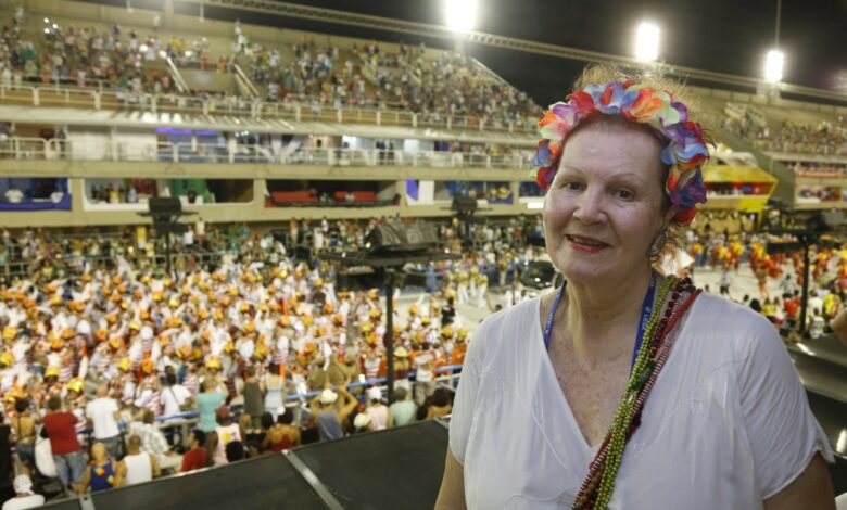 Morre Maria Augusta, autora de enredos como 'O Amanhã' e 'Domingo' que ficou conhecida pelo 'luxo na cor' no carnaval do Rio