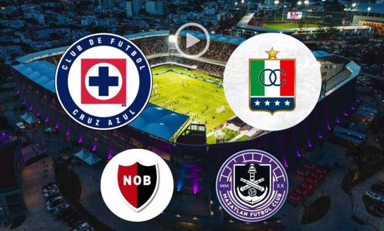 ¿Dónde ver los partidos del cuadrangular en el que se enfrentarán Cruz Azul y Once Caldas en Veracruz?