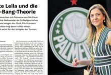 Süddeutsche Zeitung, maior jornal diário da Alemanha, destacou Leila Pereira e Copa Rio