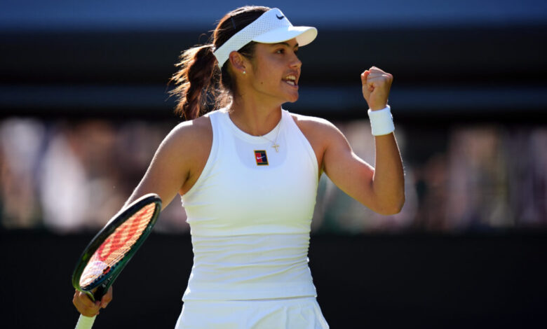 Raducanu defeats teenager Xu in all-British opener at Wimbledon