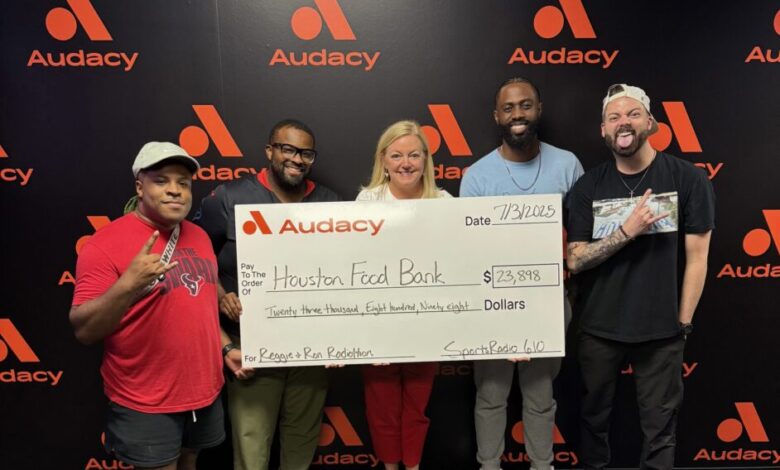 SportsRadio 610 Raised $27,240 Benefitting the Houston Food Bank During Inaugural “Reggie and Ron Radiothon”